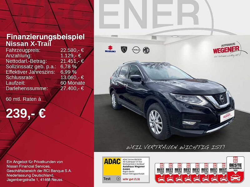 Nissan X-Trail 1.7dCi N-Connecta I Allrad I Navi I 360°