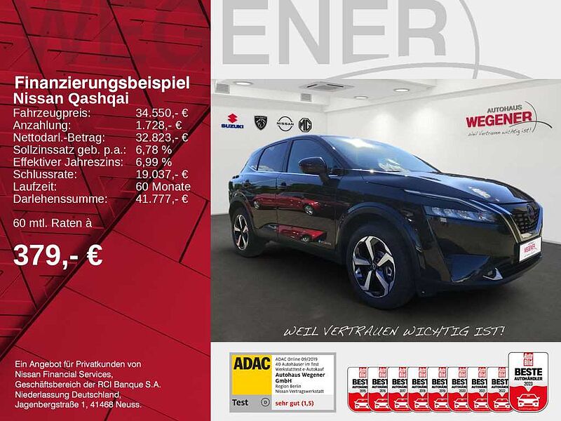 Nissan Qashqai N-CONNECTA 1.5 VC-T e-POWER Elektrische Heckklappe 360° Kamera