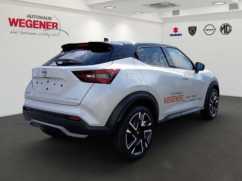 Nissan Juke 1.0 DIG-T 114 PS 6MT JUKE 1.0 DIG-T 114 PS 6MT N-DESIGN 19'-LM-Felgen 360°Kamera