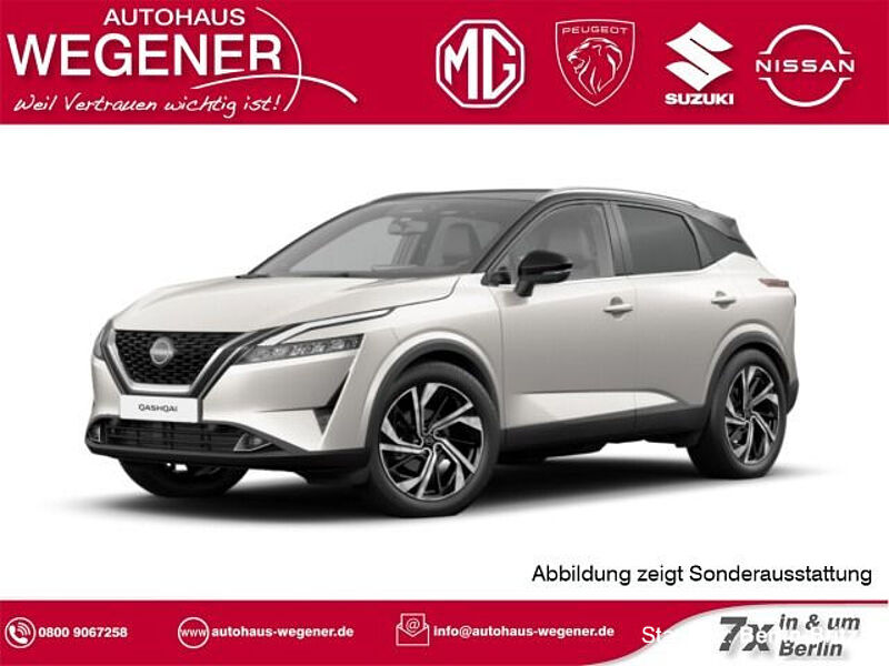 Nissan Qashqai 1.5 VC-T e-POWER BLACK EDITION  Pano Naci Carplay 10,8'-Head-up-Display Perleffe