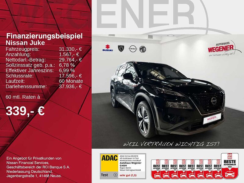 Nissan Juke 1.6 HYBRID 143 PS 4AMT