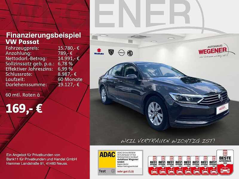 Volkswagen Passat TRENDLINE+NAVI+KLIMA+BLUETOOTH+PDC