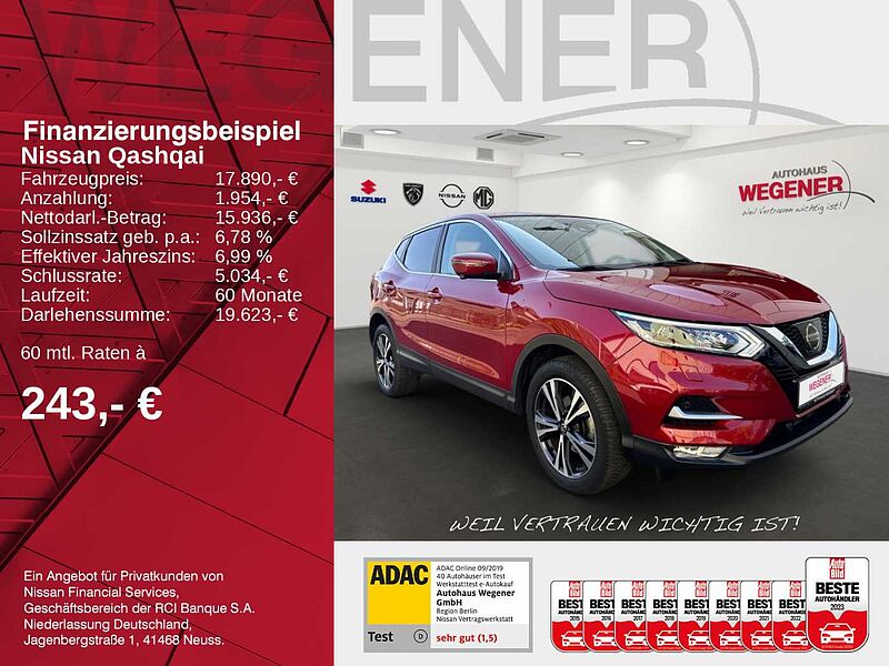 Nissan Qashqai N-CONNECTA KLIMA KAMERA NAVI ALLWETTER