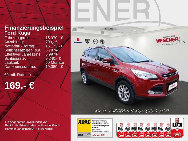 Ford Kuga 1.5 Titanium*Automatik*Leder*Xenon*Panorama