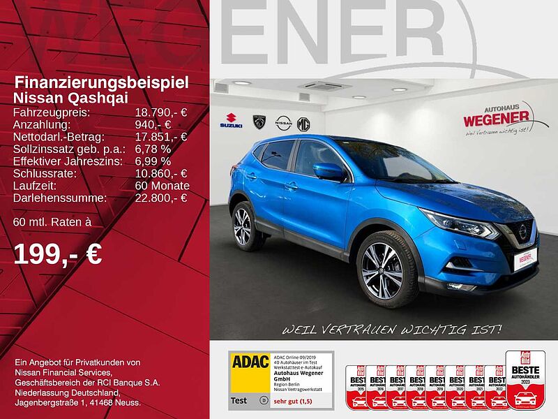 Nissan Qashqai 1.3 160 PS DCT * N-CONNECTA * SHZ * 360