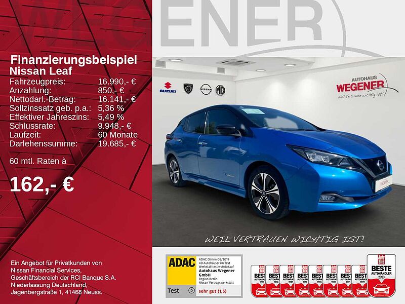 Nissan Leaf TEKNA 3xSitzh LED 360° AVM LEDER