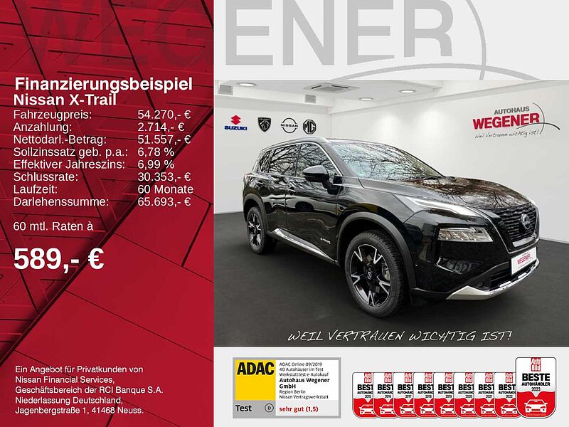 Nissan X-Trail TEKNA+ e-4ORCE 213 PS 4x4 5 Sitze 20'