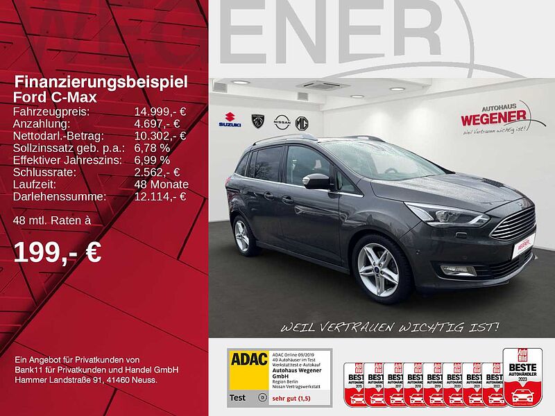 Ford C-Max EcoBoost 1.0 Titanium NAVI PANO