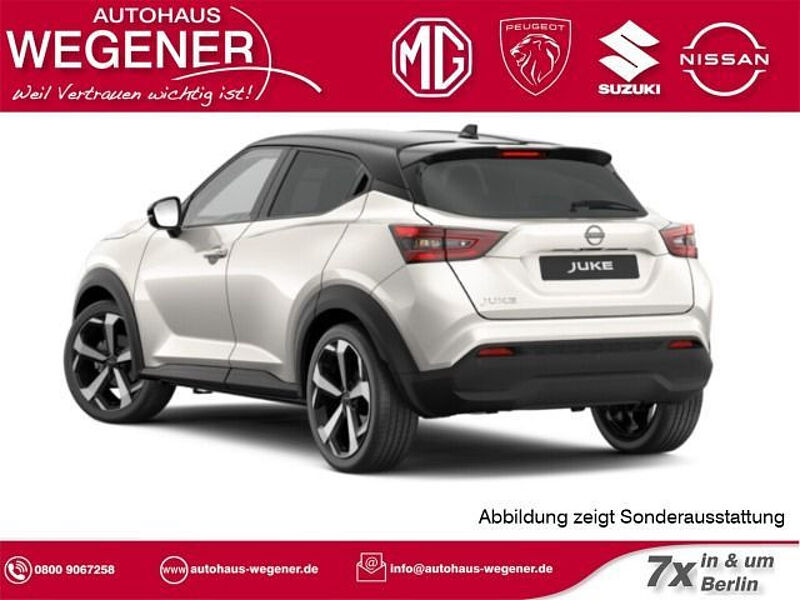 Nissan JUKE 1.6 HYBRID 143 PS 4AMT N-CONNECTA Tech ProPILOT Winter II 2 Farben BFS