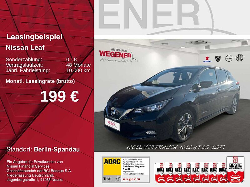 Nissan LEAF TEKNA ProPILOT-P 3xSitzh LED 360° AVM LEDER